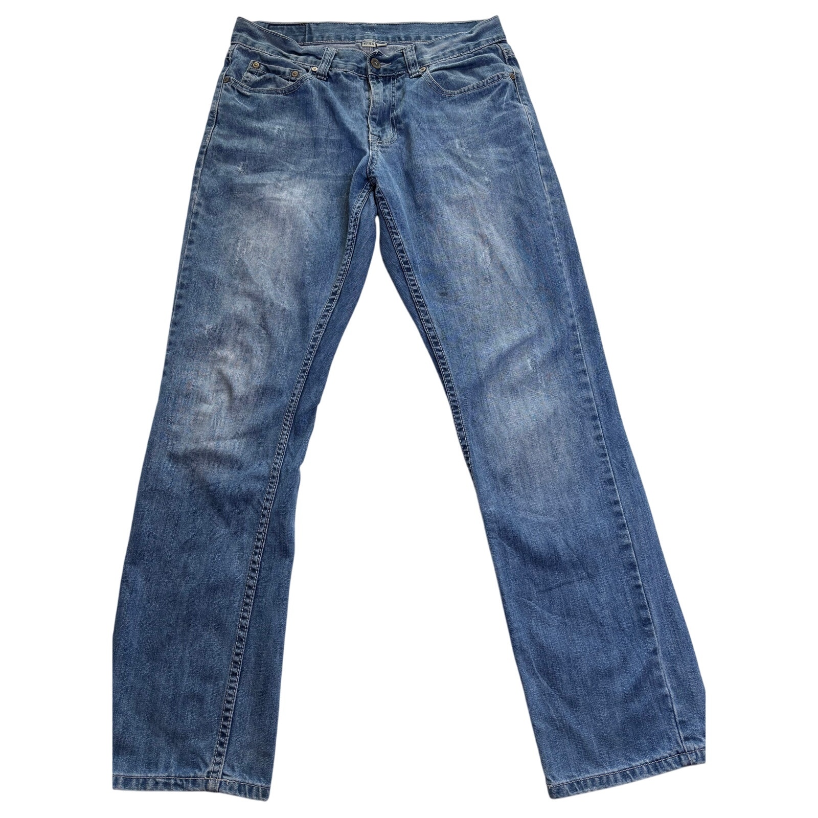 Flypaper Mens Jeans Straight Blue  31x32